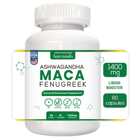 HARMONIFY Maca & Fenugreek Sexual Enhancement Supplement